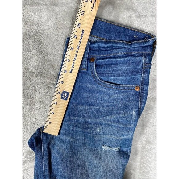 Madewell 9" High-Rise Skinny Jeans - Women's Size 26, Medium Wash - Picture 12 of 14